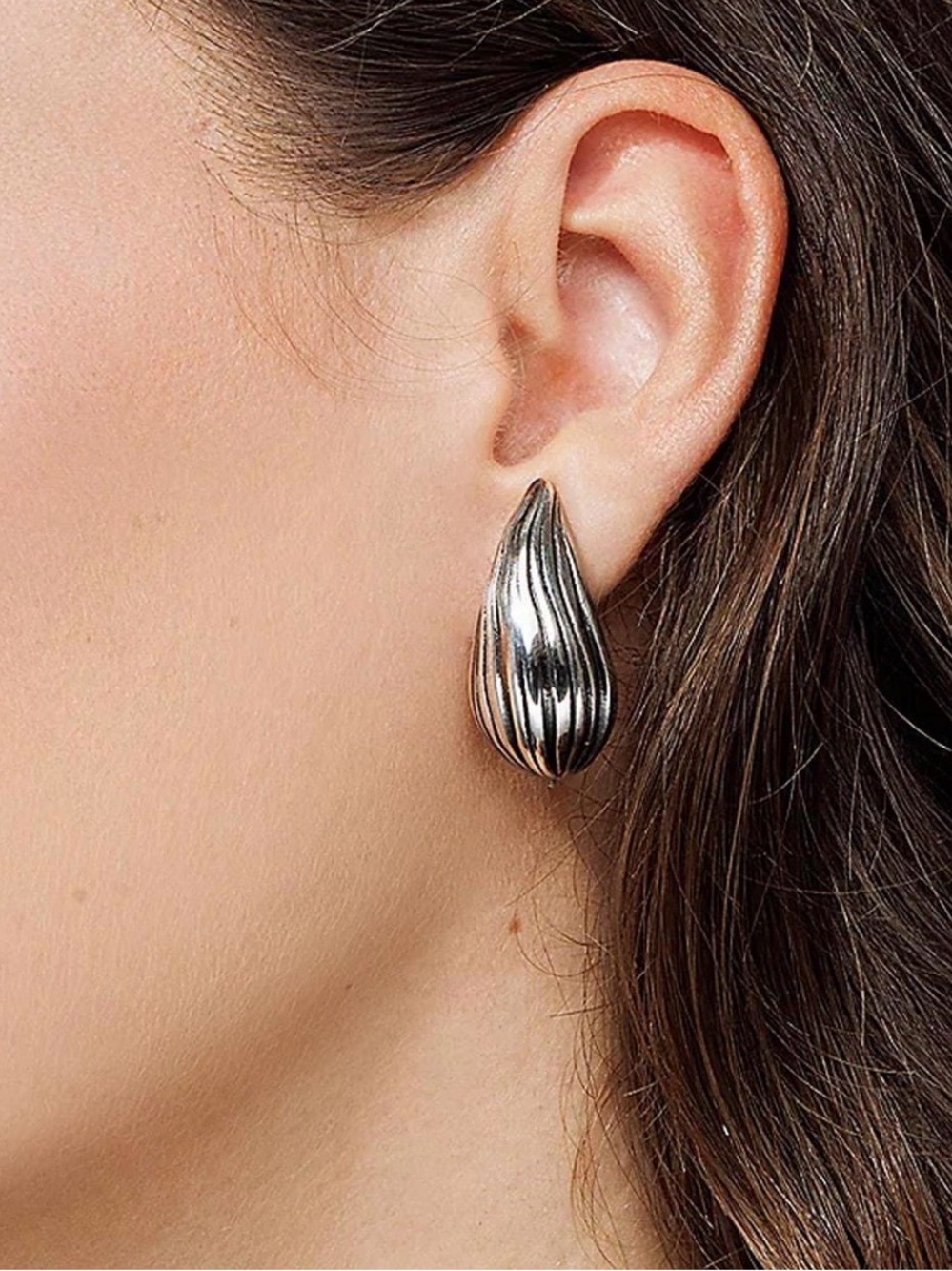 Or Paz sterling silver earrings